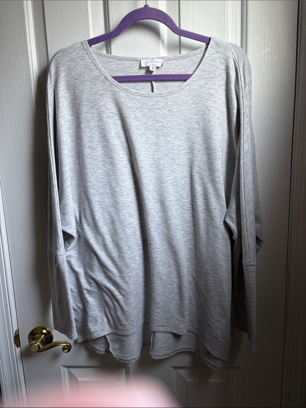 Dolman xl gray top